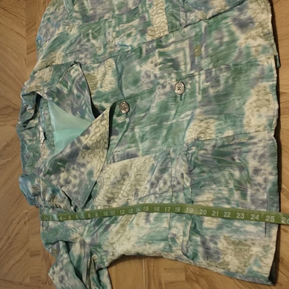 Flair Large Double Pocketed Front Button Blazer - image 5